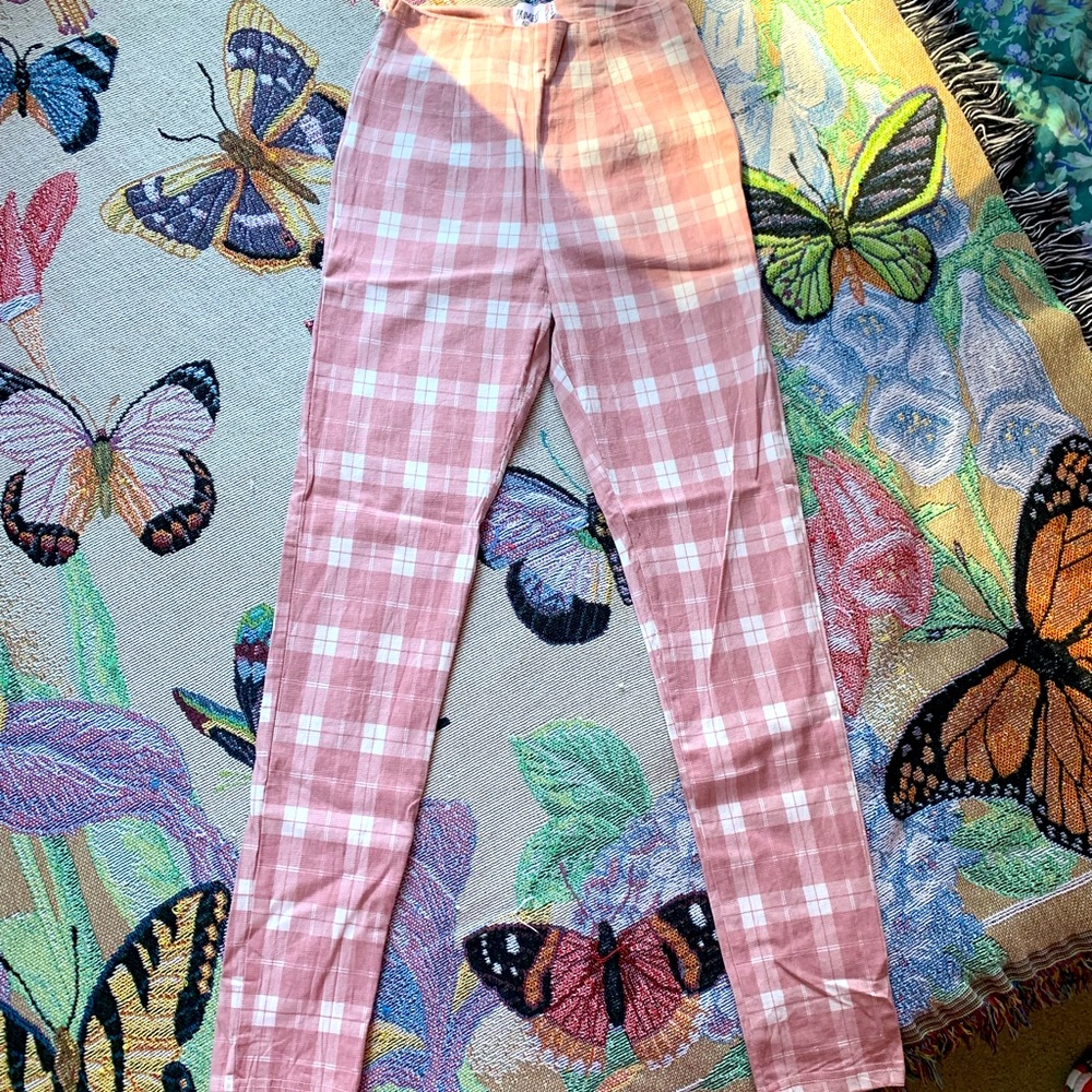 Princess Polly Tight Plaid Pants